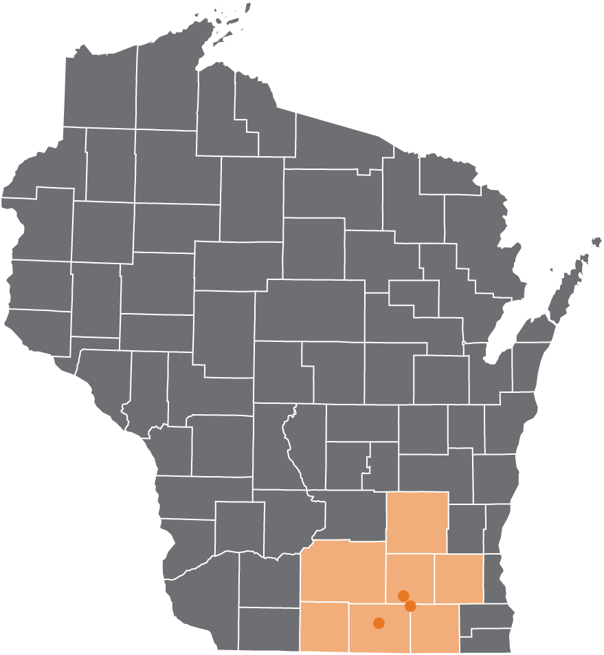 Terra Staffing Locations WI Map Terra Staffing Locations WI Map